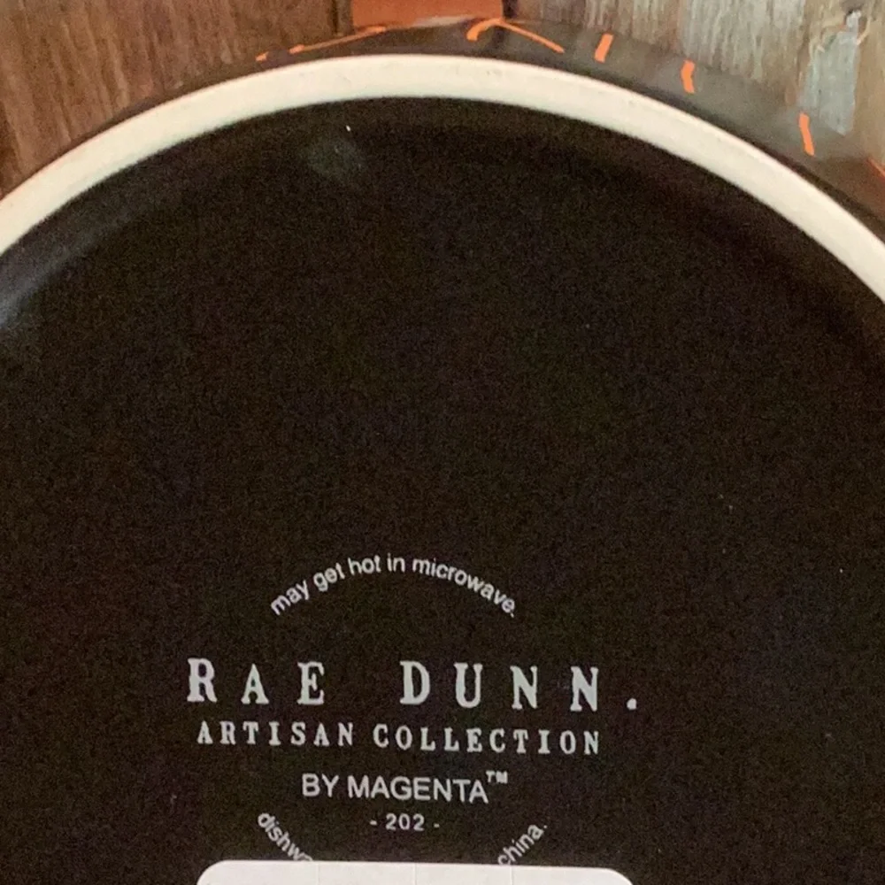 Rae Dunn BAD KITTY Halloween Pet Bowl